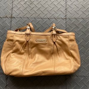 Brown/Tan Coach Purse